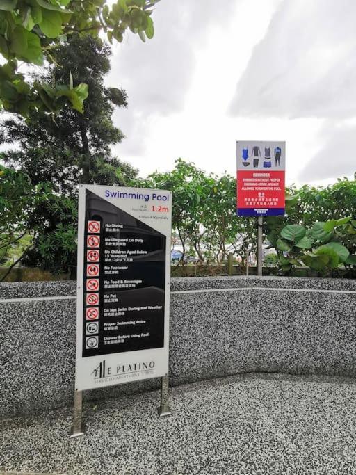 0805 The Platino Paradigm Mall Netflix Balcony By Stay Johor Bahru Exteriér fotografie